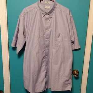 MEN'S WEAR - EUC L. L. BEAN SHORT SLEEVE SHIRT